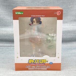 Pokemon Kotobukiya ARTFX J Juliana (Aoi) With Sprigatito (Nyahoja) Figure